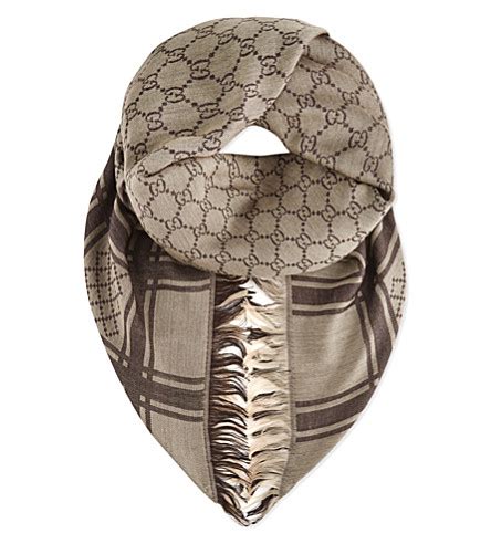 selfridges gucci scarf.